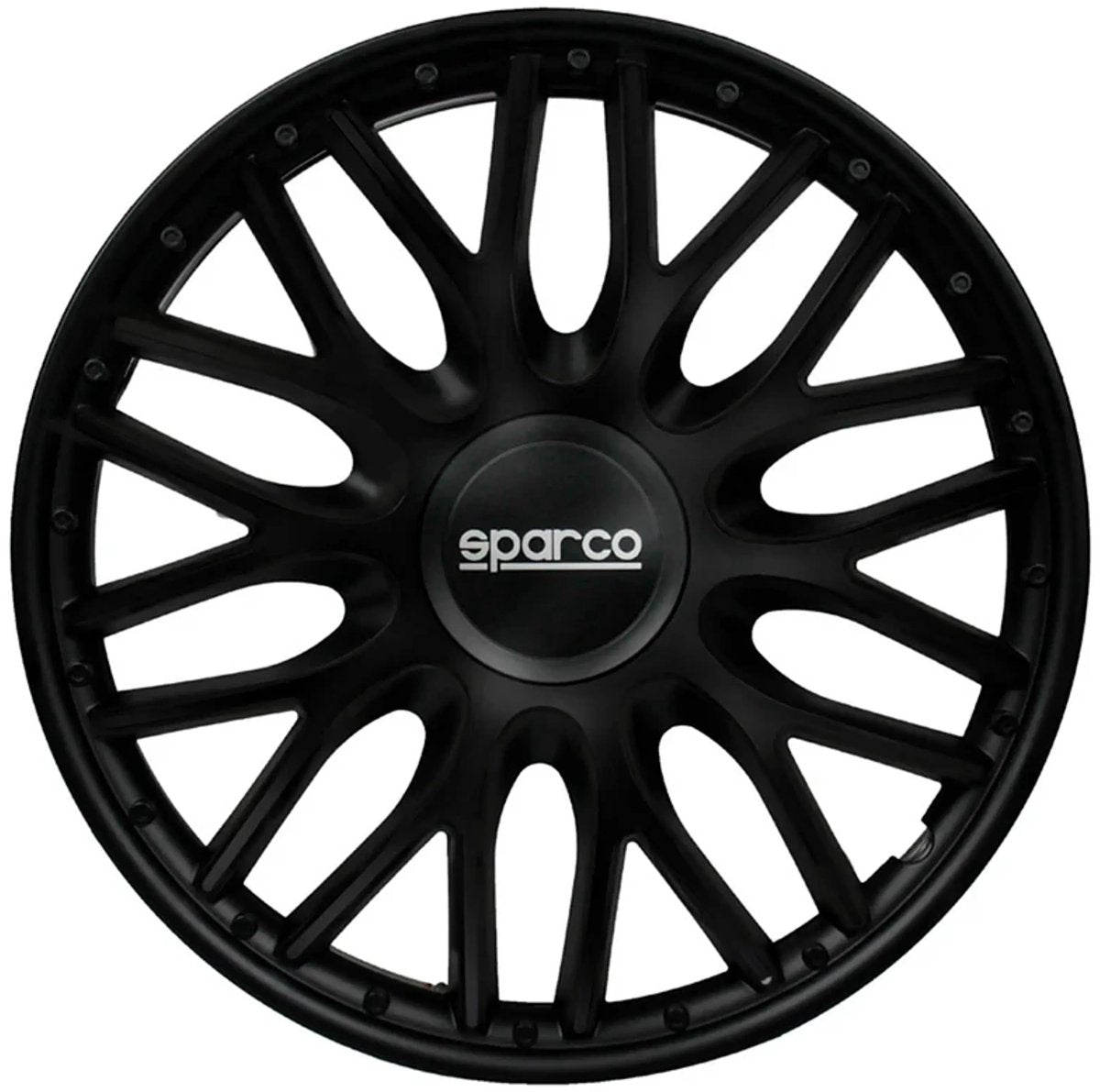 Sparco Radkappen Roma 13 Zoll schwarz - 4 Stück