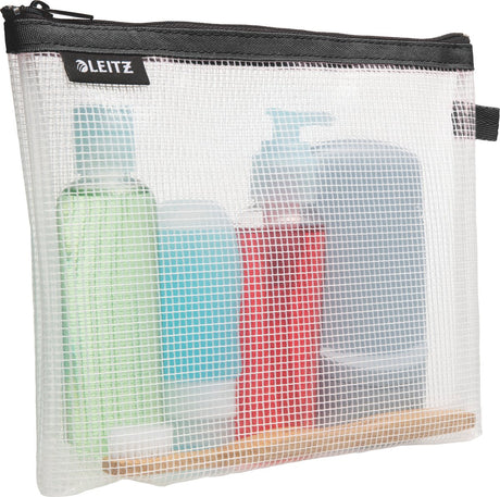 Leitz wow transparentes Federmäppchen – schwarz
