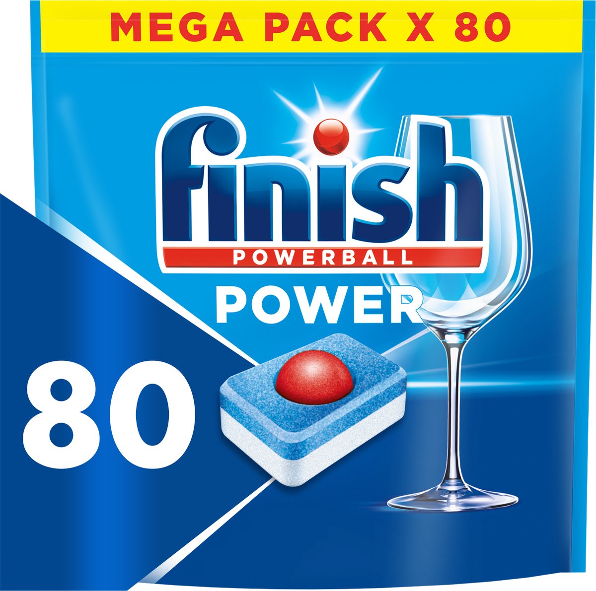 No Brand Finish Spülmaschinentabs Power All-in-1, reguläre 80 Tabs