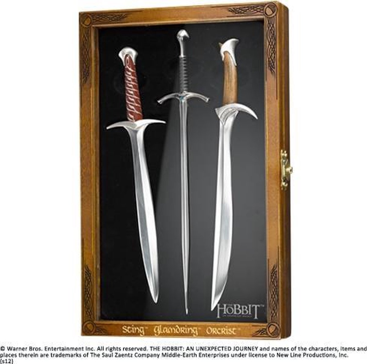 Das edle Collection-Set aus drei Brieföffnern (Sting, Glamdring, Orcrist)