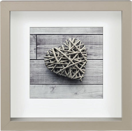Hama Bilderrahmen – Scala – 23 x 23 cm – Taupe