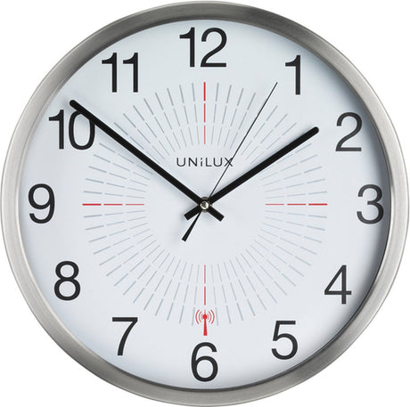 Unilux Outdoor-Uhr grau funkgesteuert