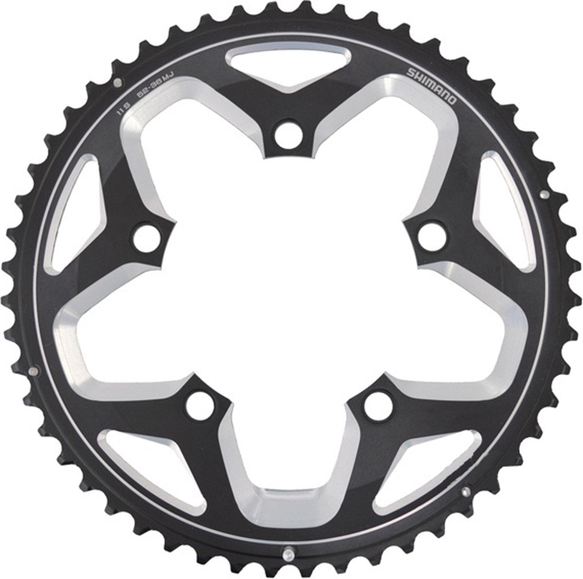 Shimano Blade Race 52t 11v 110mm für 52-36t schwarz y1pr98060