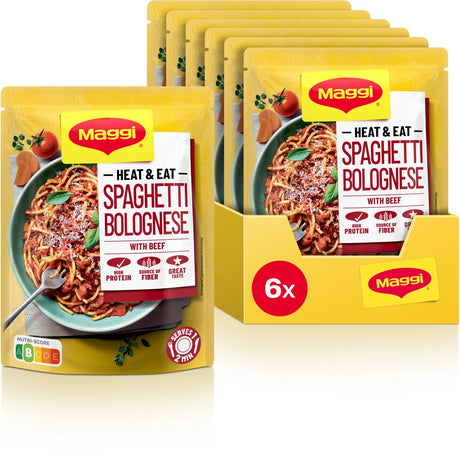 Maggi Heat Eat Spaghetti Bolognese 6x280g