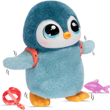 Kleine lebende Haustiere, interaktives Pinguin-Tier
