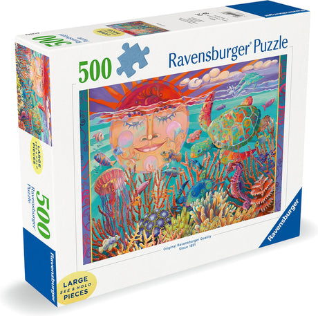 Ravensburger Puzzle Sonne und Meer - Puzzle - 500 großformatige Teile