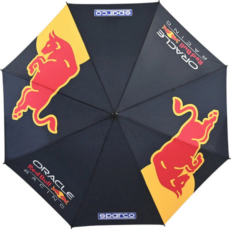 Sparco red bull racing red bull racing paraplu - zwart — marineblauw — maat onesize