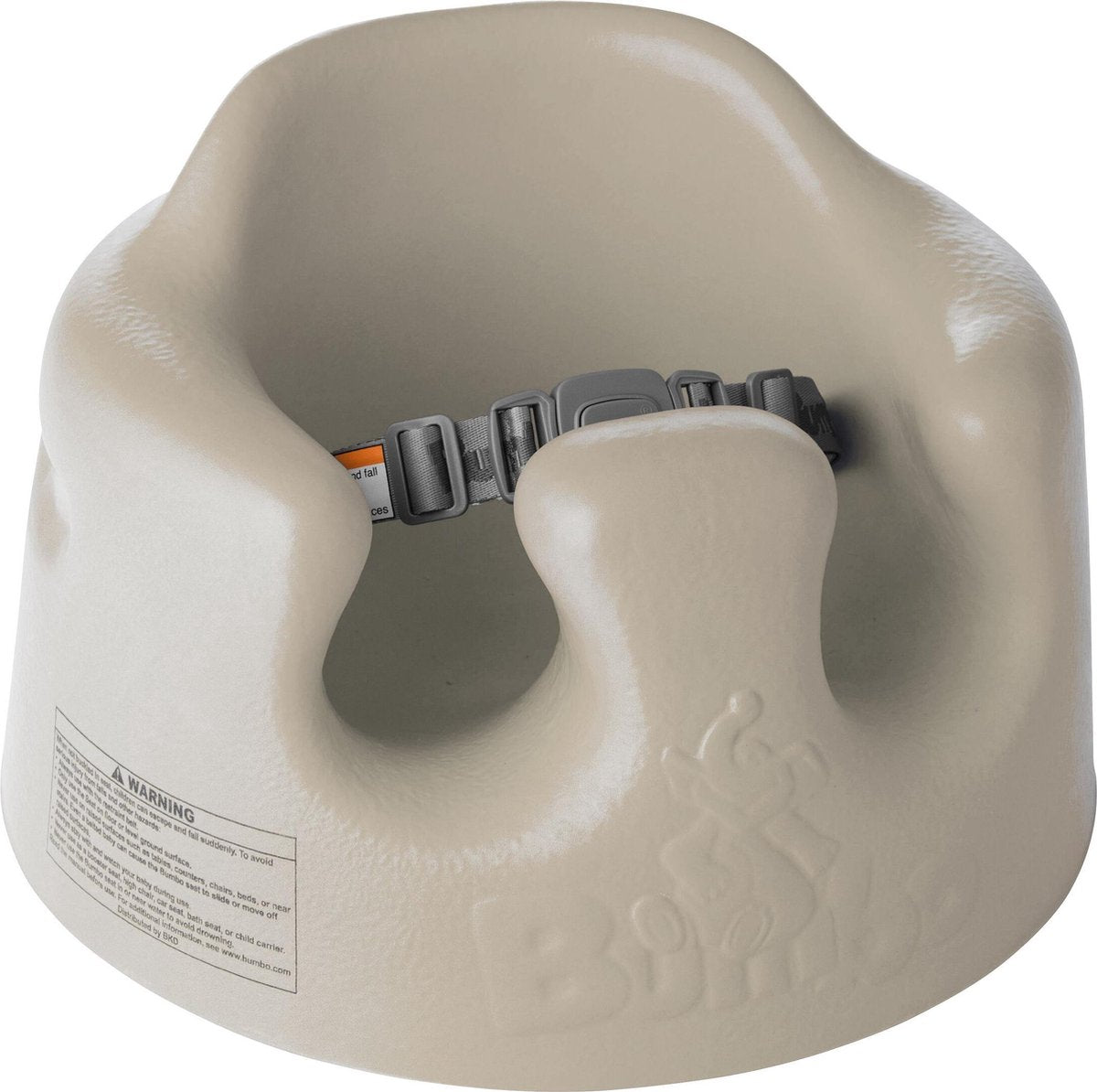 Bumbo Bodensitz Taupe - Hochstuhl - Hochstuhl - Babyschale - Weichschaum - ab 3 Monaten