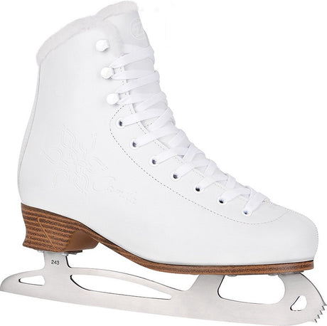 Tempish – Camila Ice – Eiskunstlaufschuhe – Eislaufen Damen – Weiß – Verstärkte Knöchelstütze, stilvolles weißes Design – Größe EU 36