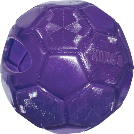 Kong Flexball – starker Spielzeugball für Hunde – lila – 15,5 cm