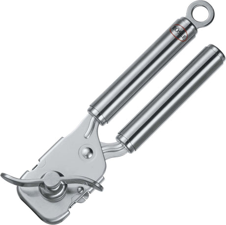 Rösle blikopener - roestvrijstaal - ophangbaar - zilver
