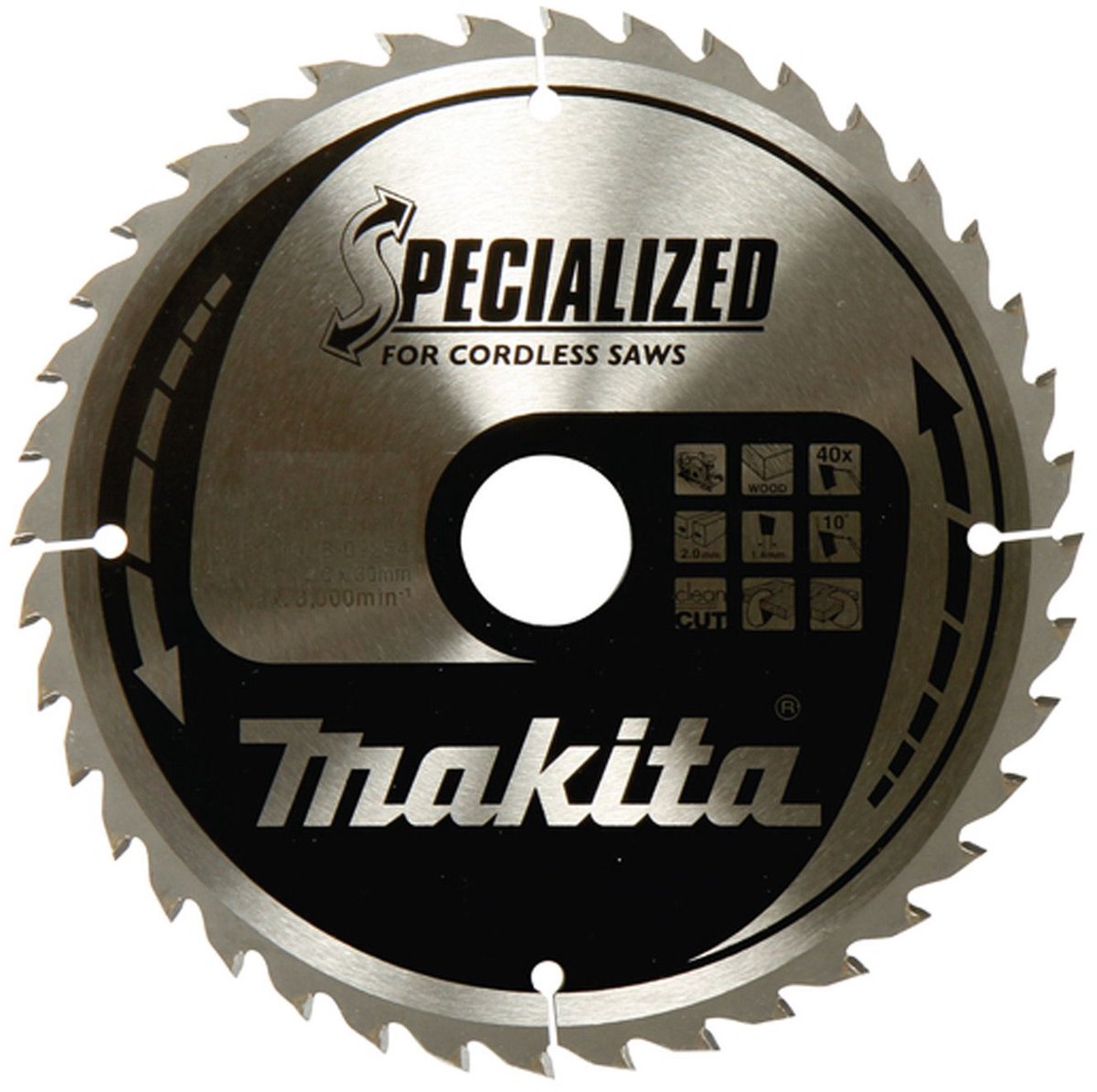 Makita Zubehör Kreissägeblatt | Holz | 136x20x1,5 24t 20g - b-33629