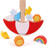 Wieder ein Balancespiel aus Holz von Bigjigs