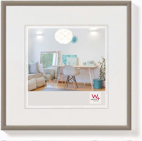 Walther New Lifestyle - Kunststoffrahmen - Fotogröße 30x30 cm - Stahl
