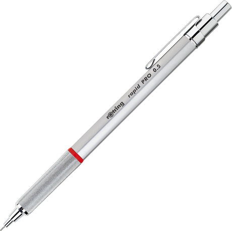 Rotring Rapid Pro Kugelschreiber | mittlerer Punkt | blaue Tinte | Chrom