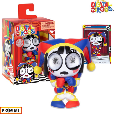 Erstaunliche digitale Zirkus-Vinylfigur Pomni