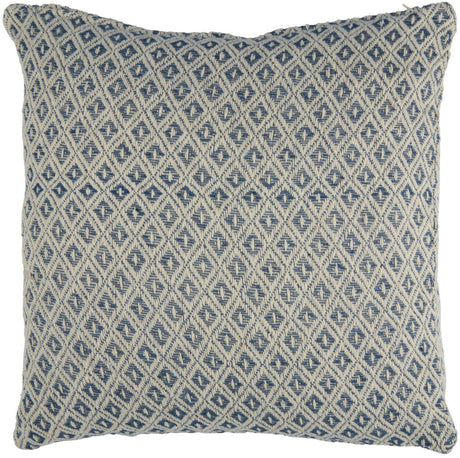 Arti casa sierkussen - 45x45 cm - decoratief kussen - zacht en comfortabel - voor bank en bed - blauw
