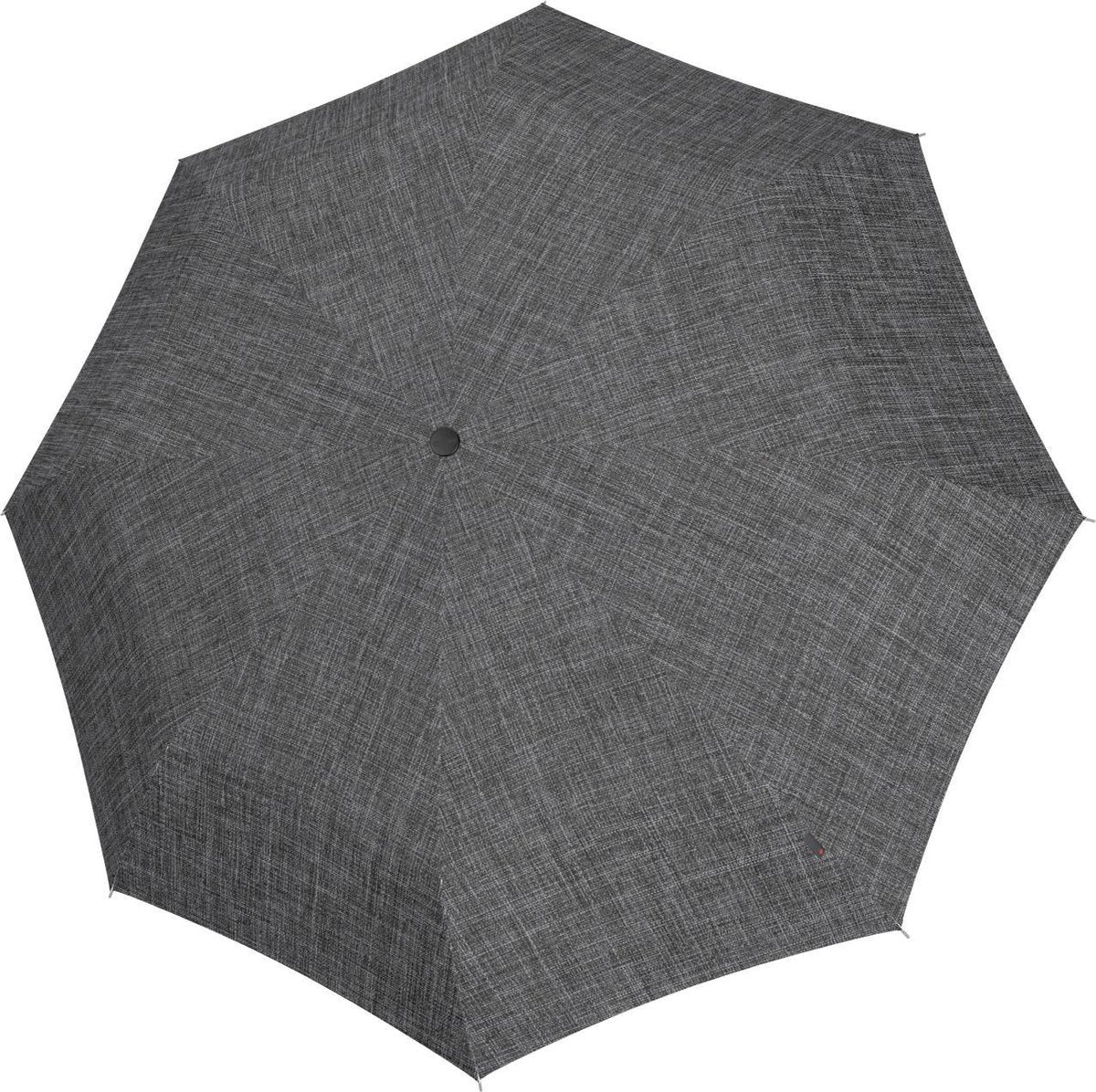 Reisenthel Umbrella Pocket Duomatic Faltschirm – ø 97 cm – Twist Silbergrau