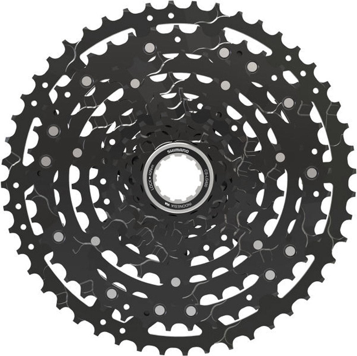 Shimano Kassettenqueues 10V 11-48T CS-LG400 schwarz