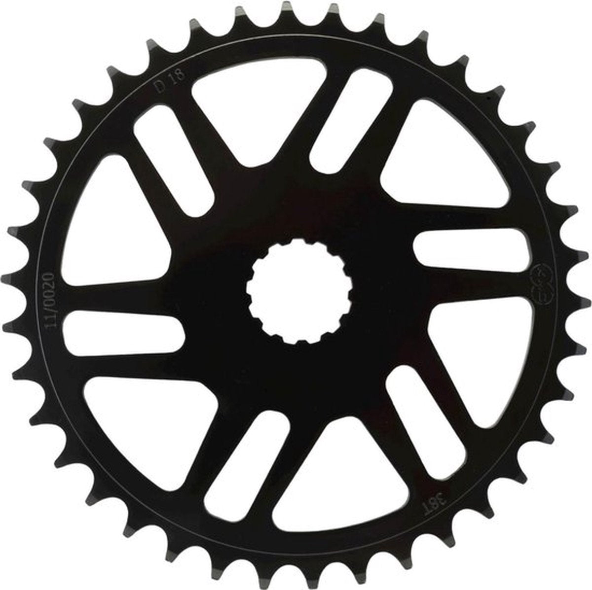 KMC Bosch E-Bike-Kettenringe 44T Schwarz