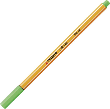 Stabilo point 88 - fineliner 0,4 mm - loofgroen - per stuk