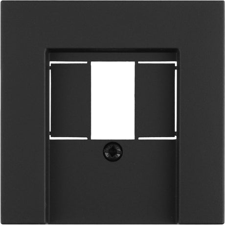 Gira e2 afdekplaat - tae usb - zwart