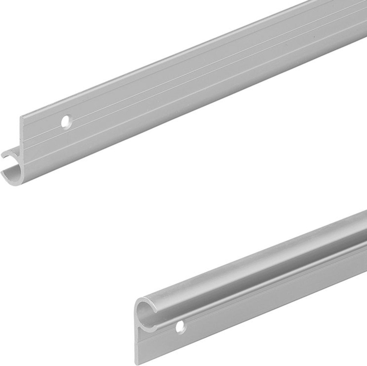 Proplus tentrail - aluminium - 90 graden - inclusief schroeven - 100 cm