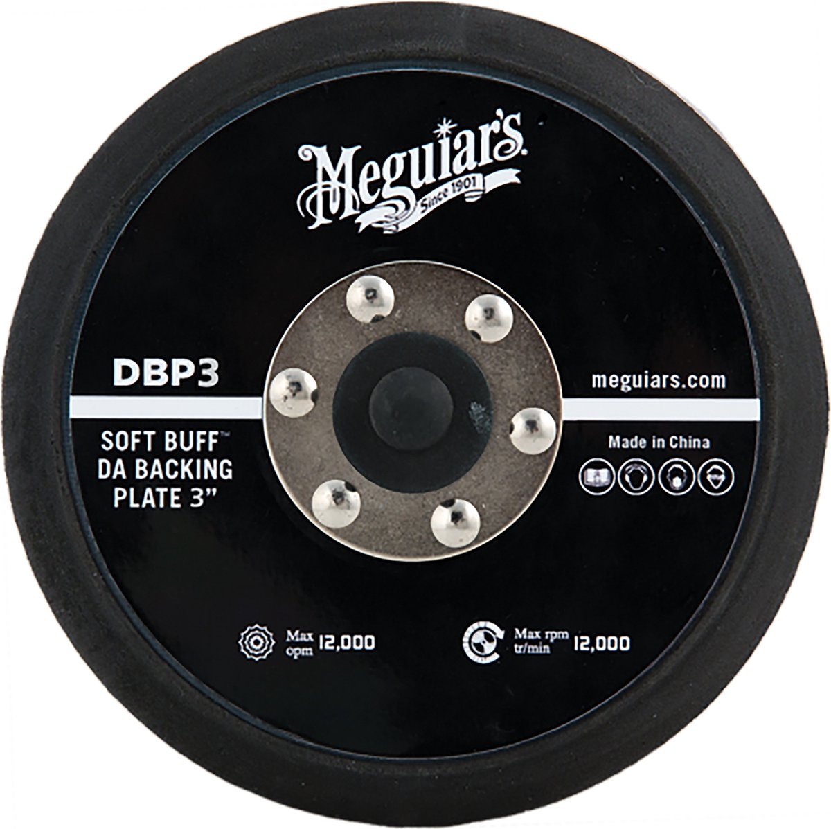 Meguiar's dbp3 da soft buff da backing plate 3
