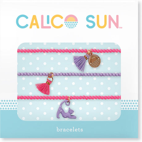 Kaliko-Sonne – Zoey-Armbänder – Katze