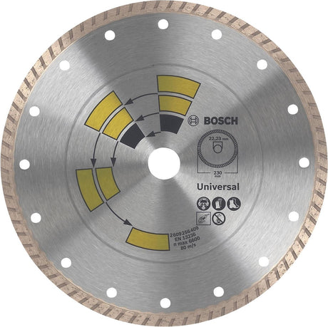Bosch - Diamanttrennscheibe Universal Turbo 125 x 22 x 2,0 x 8,0 mm