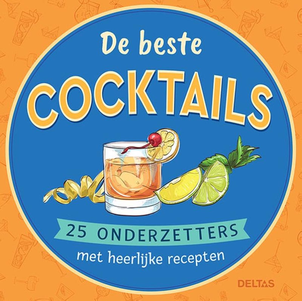 Deltas die besten Cocktails – 25 Untersetzer