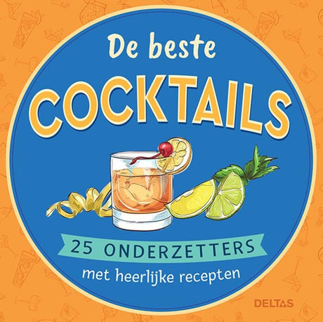 Deltas die besten Cocktails – 25 Untersetzer