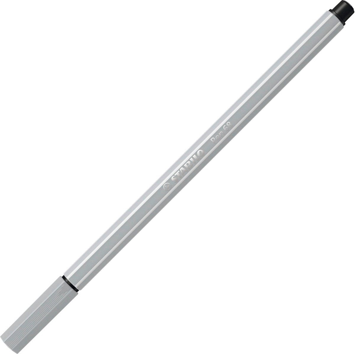 Stabilo Pen 68 - Filzstift - Hellkaltgrau (68 94)