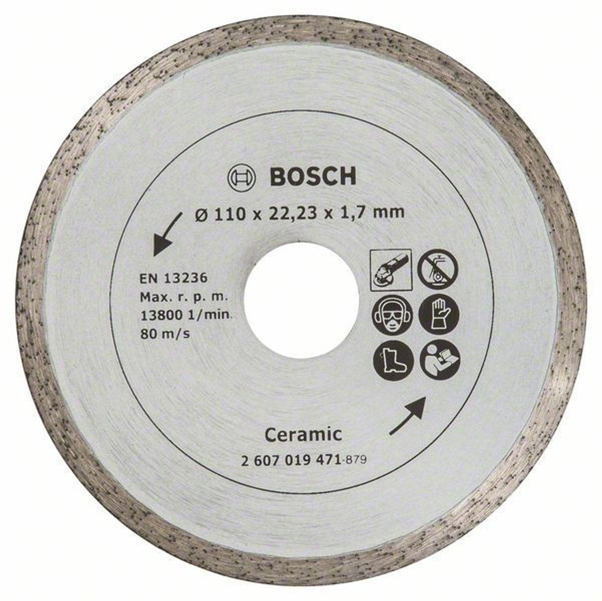 Bosch Diamantscheibe 110mm - Fliesen