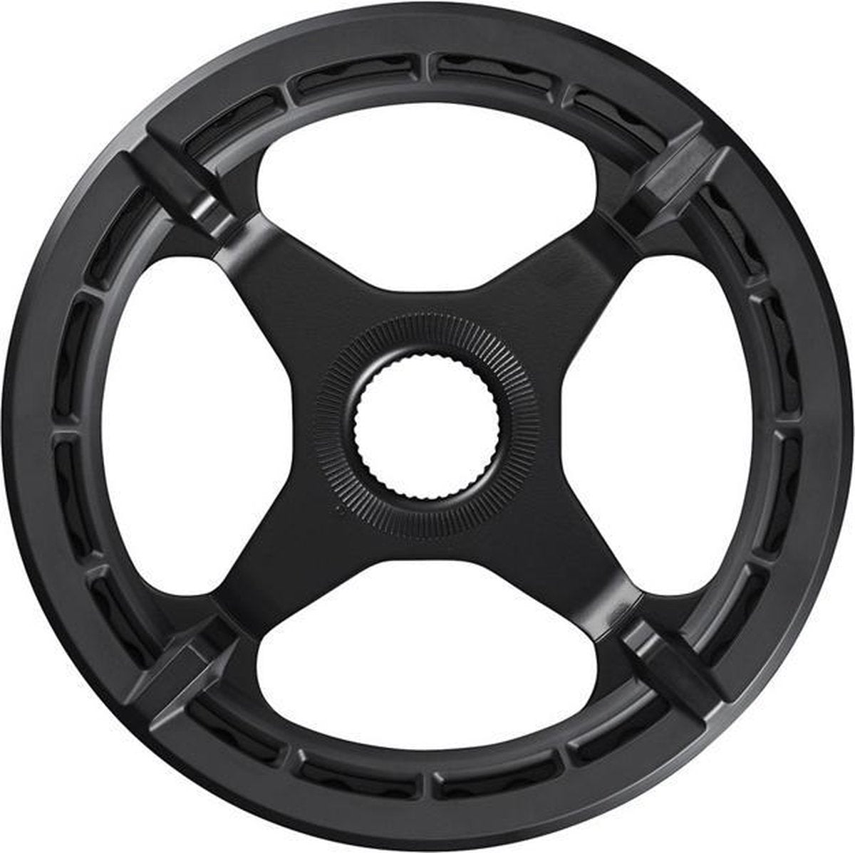 Shimano kettingblad steps sm-cre50 38t zwart met dubbel kettingscherm