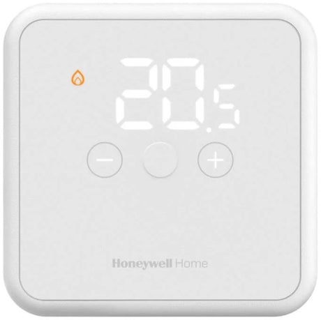 Honeywell dts4 digitaler Raumthermostat kabellos – weiße Einzelraumregelung (ex dts92a1011 dts92e1020) – dts42wrfst20