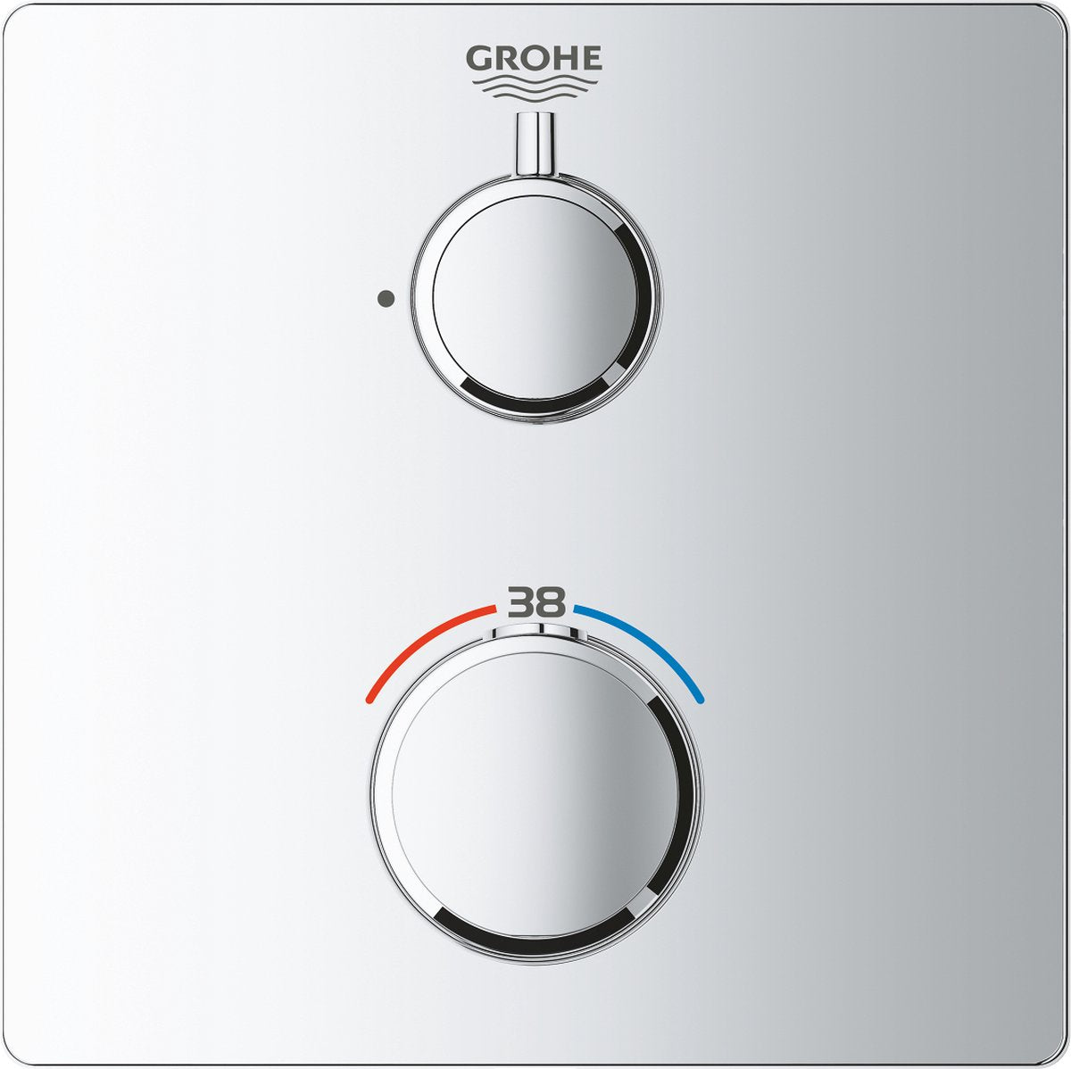 Grohe Grohtherm Thermostat-Unterputz-Duscharmatur – Chrom
