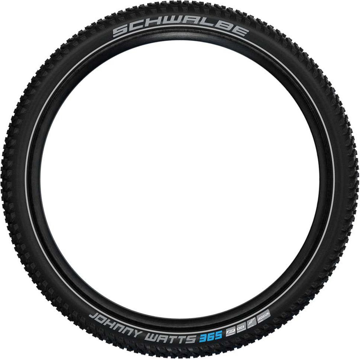 Schwalbe Johnny Watts 365 29x2,60 (65-622) kabelgebundene Performance Line DD Addix 4Season Black+Reflex