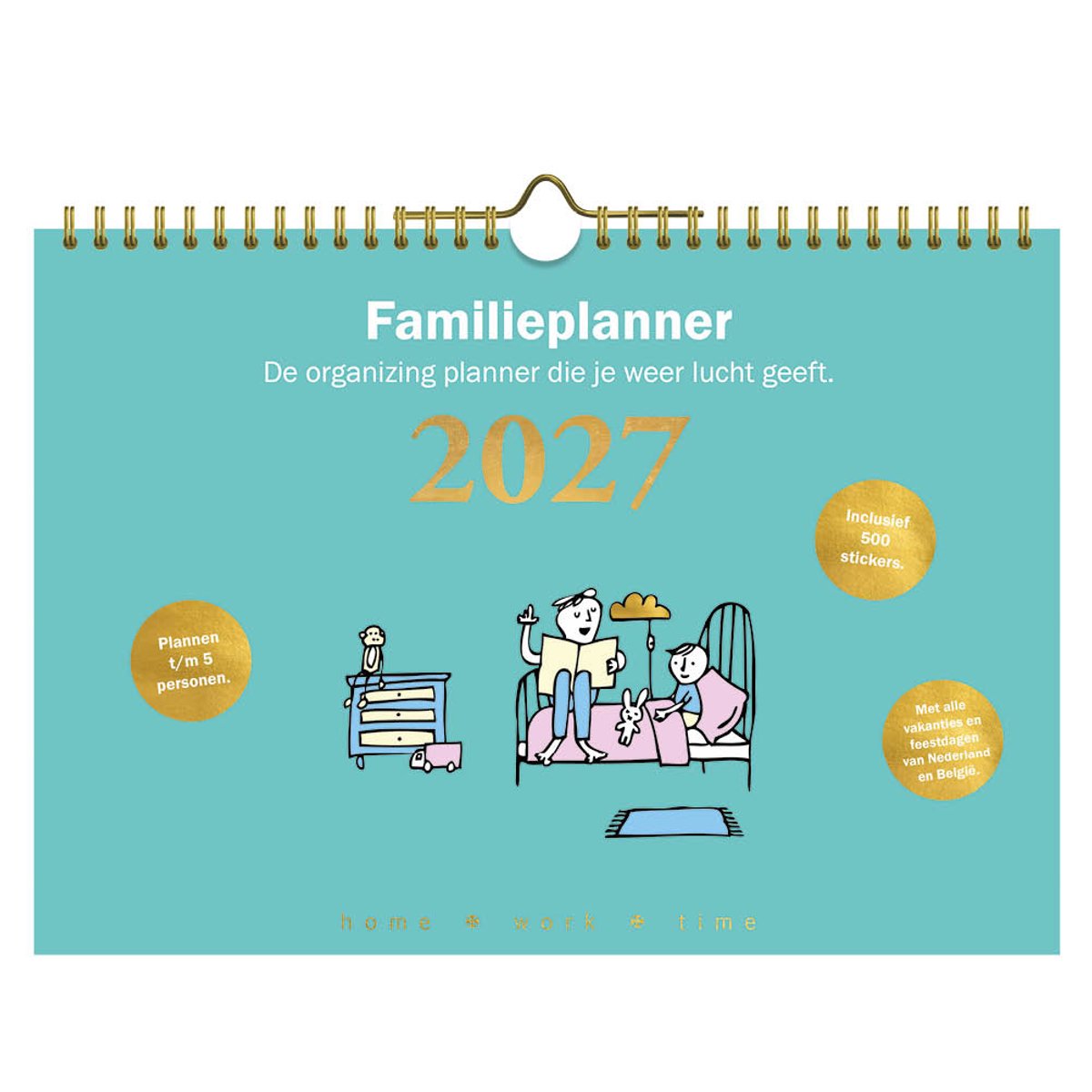 Comello homeworktime familie planner 2027