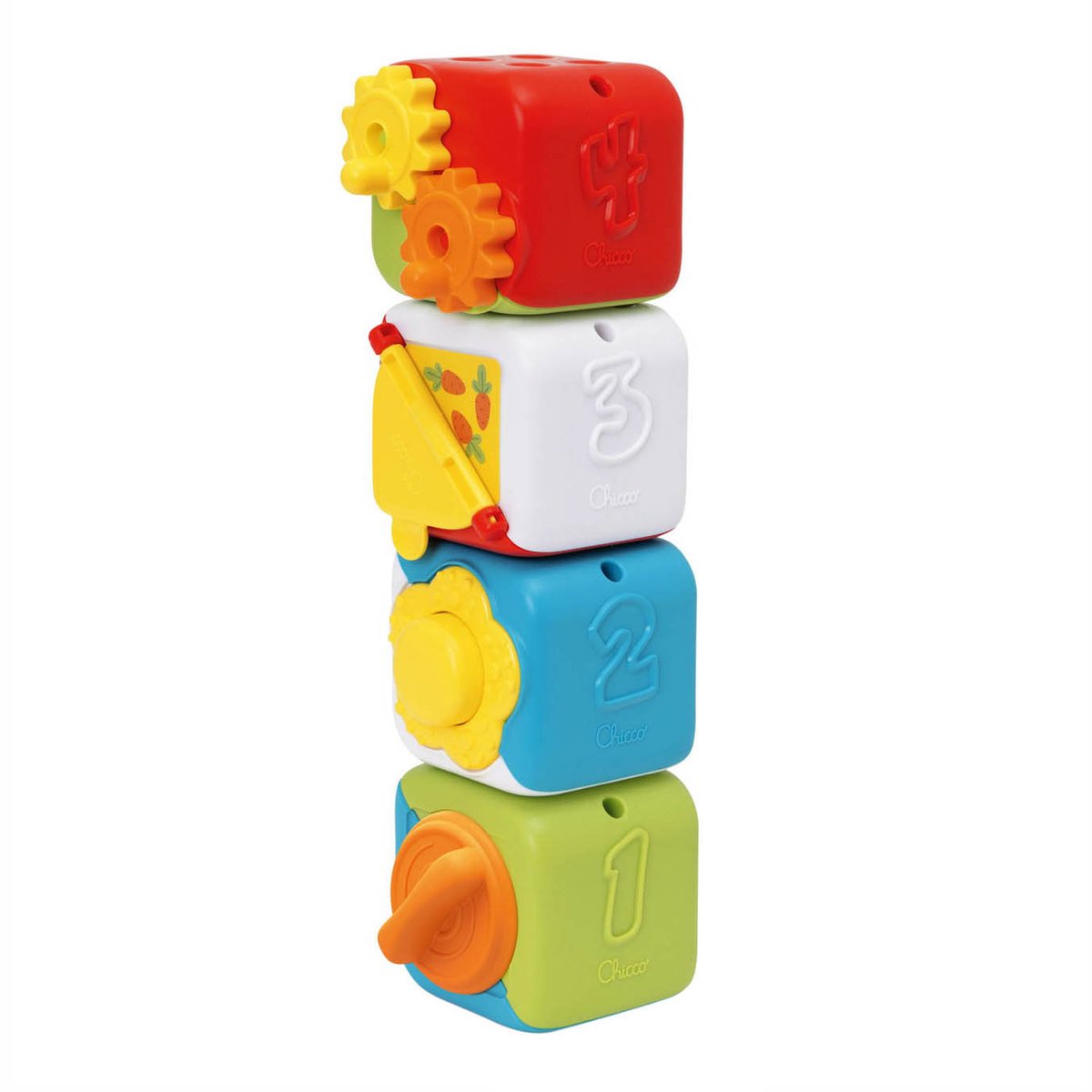 Chicco 2-in-1-Multiaktivitätswürfel (10–36 m)