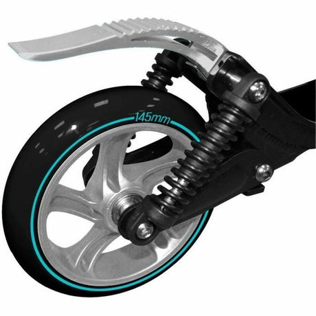 Kufensteuerung, faltbare Doppelfederung, verstellbarer Roller, 145 mm Carbon
