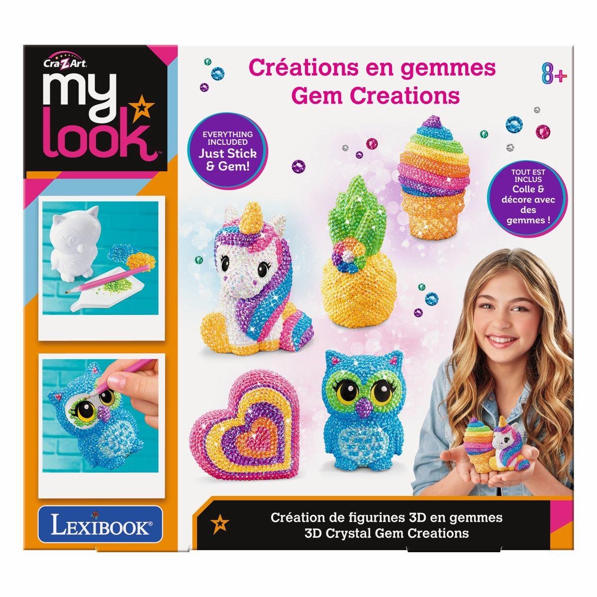 Lexibook 3D-Kristall-Edelstein-Kreationen