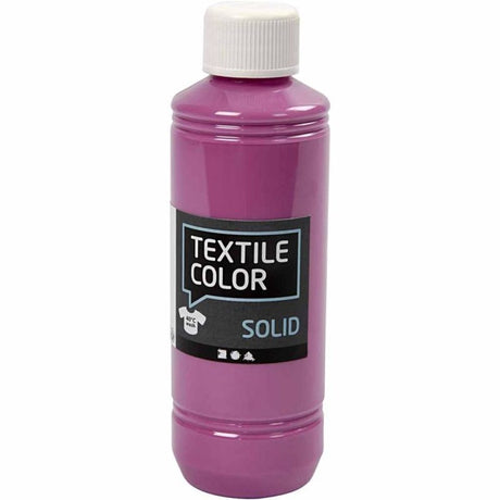 Kreativfirma Textilfarbe für Textilfarbe - Fuchsia, 250 ml
