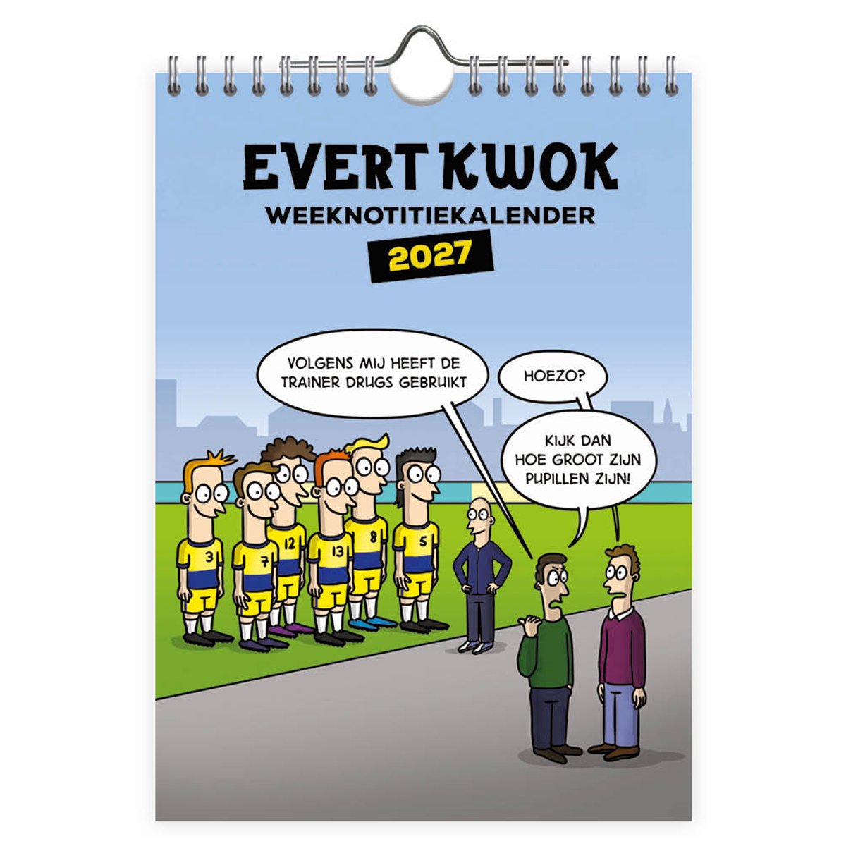 Comello evert kwok weeknotitiekalender 2027 pupillen