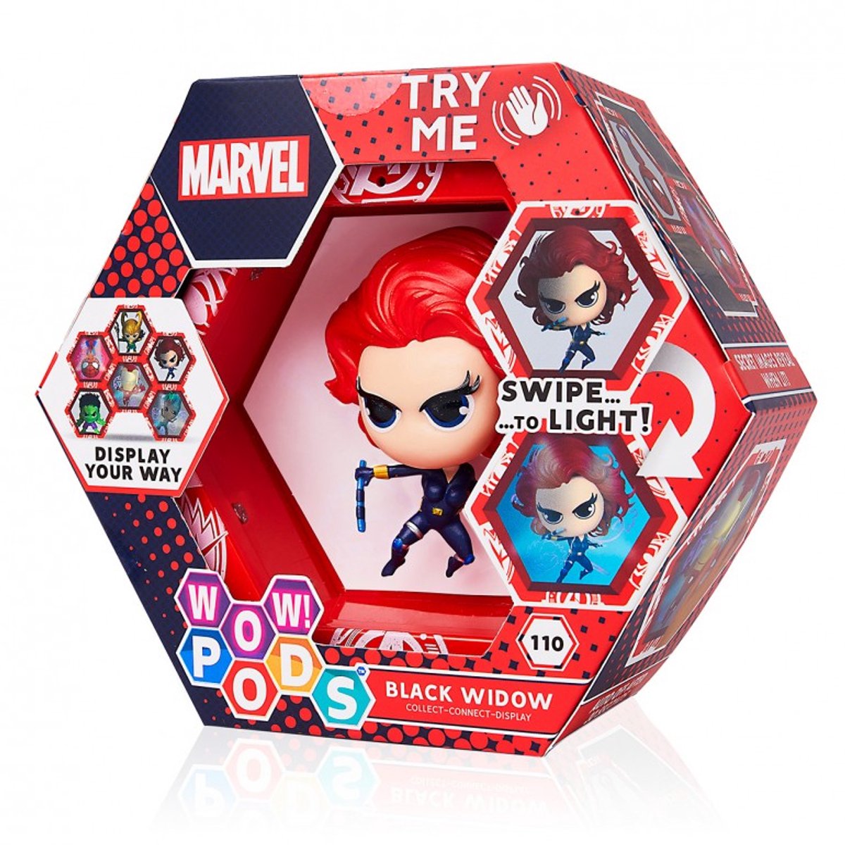 Marvel wow! pod - - black widow