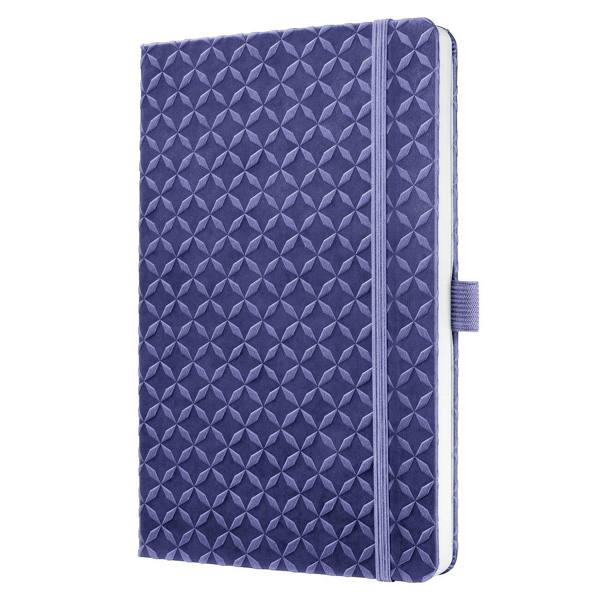 Sigel - notitieboek - jolie flair - a5 - hardcover - 174 pagina's - lijn - 80 grams papier - dark purple - si-jn131