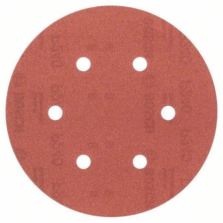 Bosch 5-teiliges Schleifblatt-Set für Exzenterschleifer 150 mm gelocht - Körnung 240