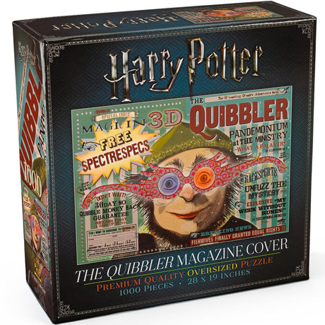Die Noble Collection Noble Collection Harry Potter – Puzzle – Das Quibbler-Magazin-Cover