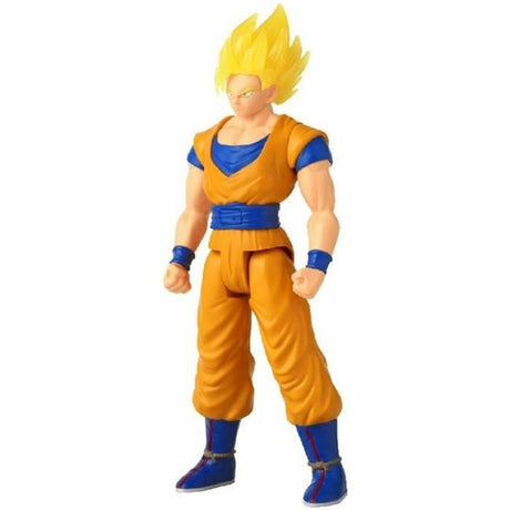 Bandai – Dragon Ball Super – Riesige Limit Breaker-Figur 30 cm – Super Saiyajin 2 Goku – offiziell lizenzierter Dragon Ball – große funkelnde Goku-Sound- und Lichtfigur – Kinderspielzeug ab 4 Jahren – 38566