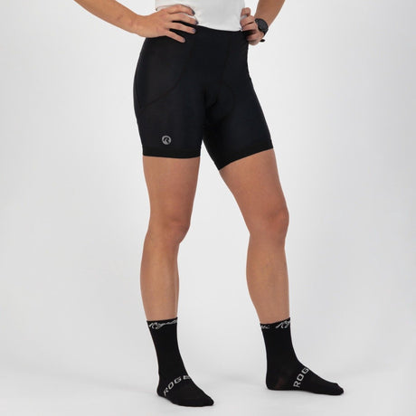 Rogelli core korte fietsbroek - dames - zwart - maat l